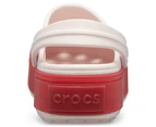 Crocs Womens Crocband Platform Clog - Barely Pink/Pepper