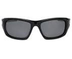 Oakley Valve Polarised Sunglasses - Polished Black/Black Iridium Polarized 2