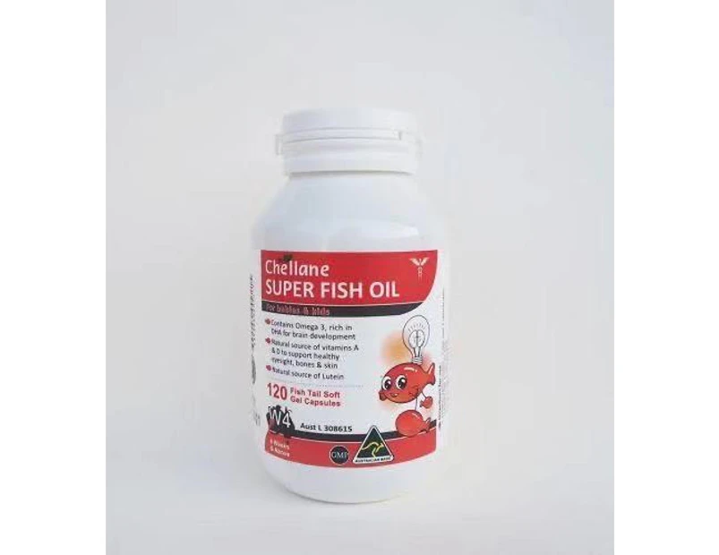 Chellane Super Fish Oil 120 Capsules