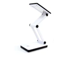 Led Rechargeable Folding Desk Lamp 240X74X128Mm White Colour