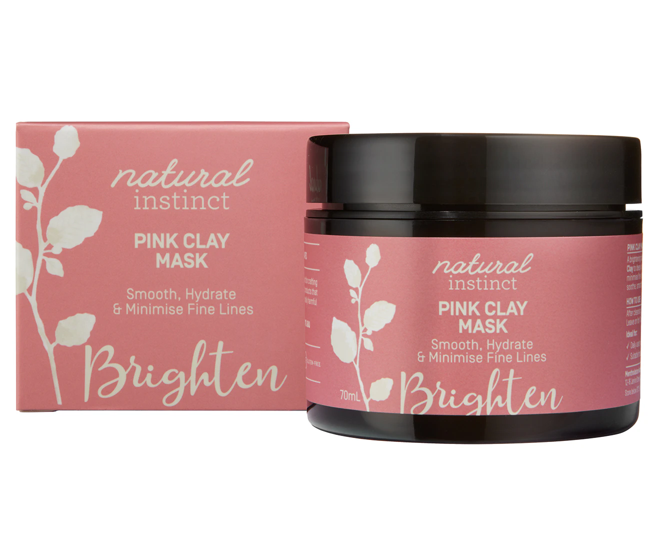 Natural Instinct Pink Clay Mask 70mL