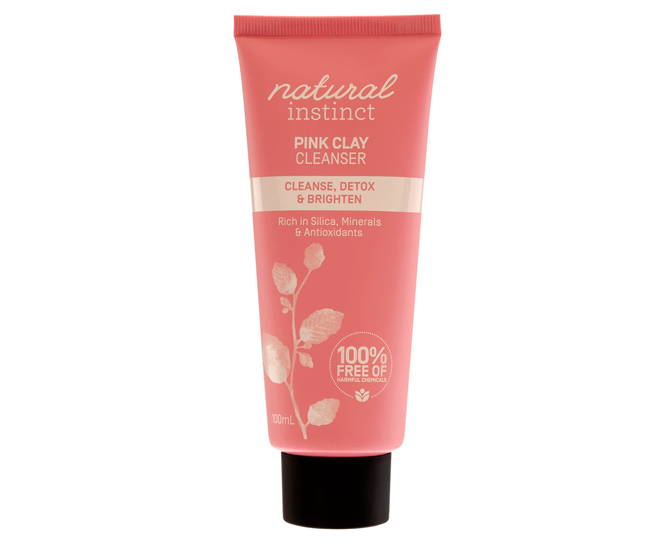 Natural Instinct Pink Clay Cleanser 100ml