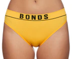 Bonds Women's Retro Rib High-Leg Brief - Sunshine Yolk