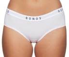 Bonds Women's Originals Boyleg Underwear - White