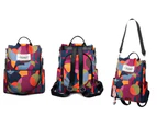 Women Anti-theft Backpack Multifunctional Travel Bags-Printed