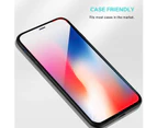 [2 Pack] ZUSLAB iPhone 11 Pro Tempered Glass Screen Protector Case Friendly 9H Hardness for Apple - Black