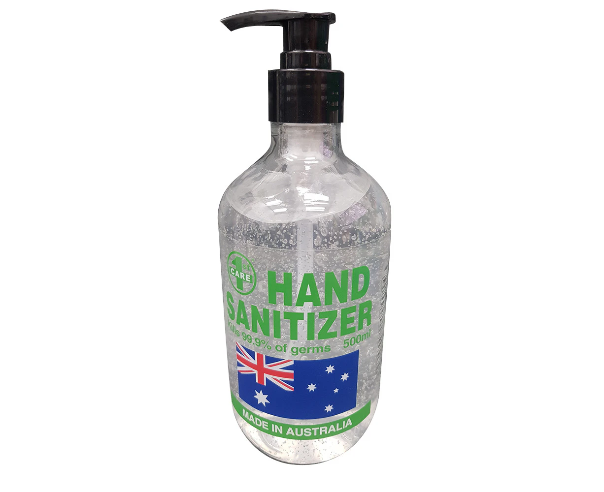 Hand Sanitizer 500ml Australian Made