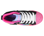 Skechers Girls' Twinkle Toes Shuffle Brights Sneakers - Mix N' Patch