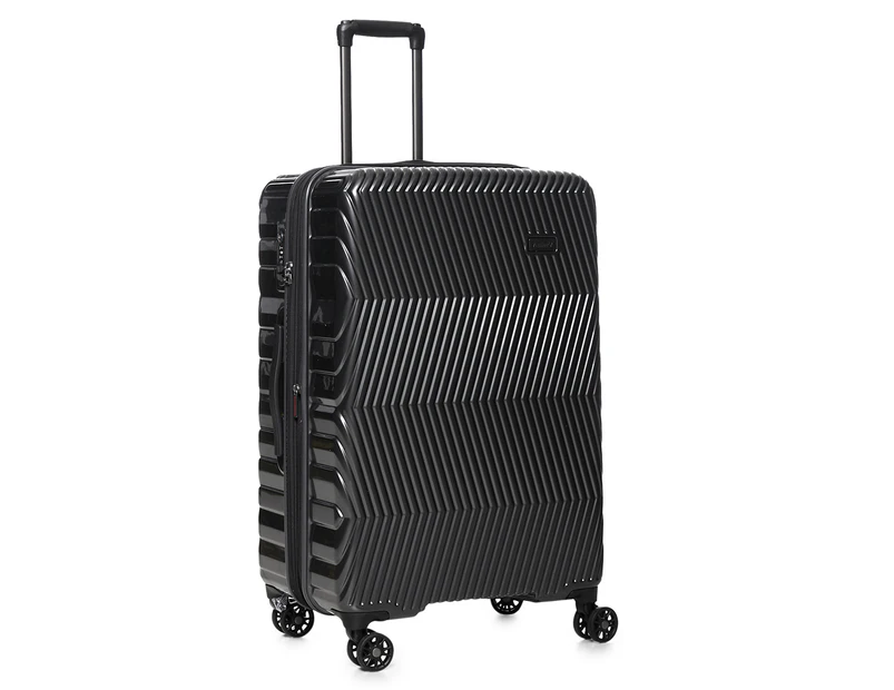 Antler Viva 80cm Roller Large Hardcase Luggage/Suitcase - Charcoal