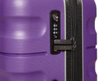 Antler 2-Piece Juno 2 Hardcase Luggage/Suitcase Set - Purple