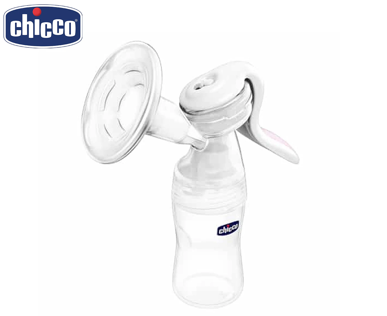 Chicco Nursing Well-Being Manual Breast Pump Suction Cup w/ Silicone Teat/Pads