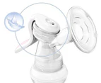 Chicco Wellbeing Manual Breast Pump Bottle