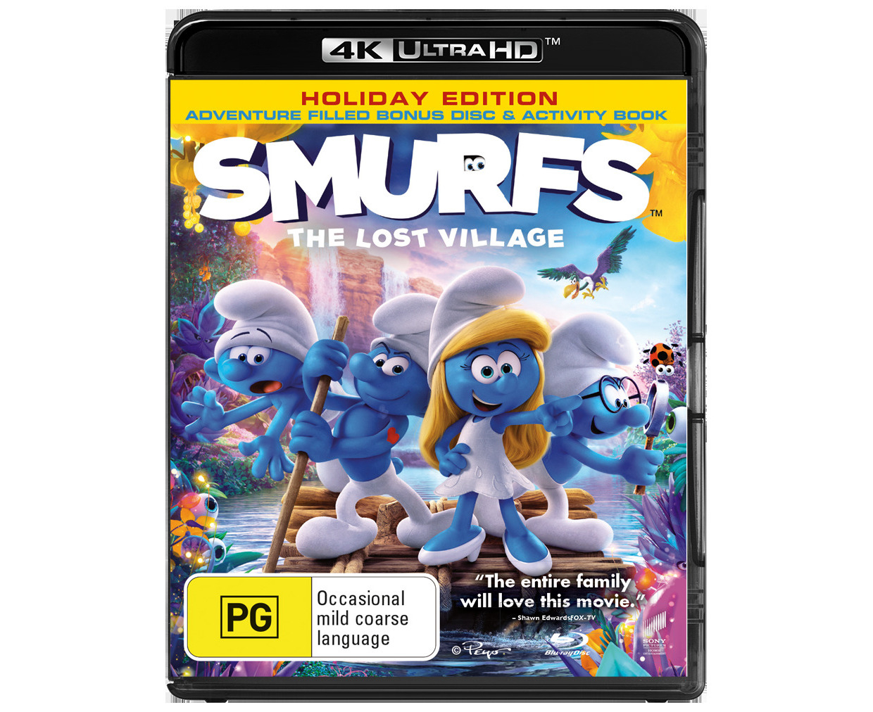 Smurfs The Lost Village 4K Ultra HD Blu-ray Digital Download UHD Region B |  .au