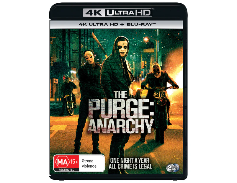 The Purge Anarchy 4K Ultra HD Blu-ray UHD Region B