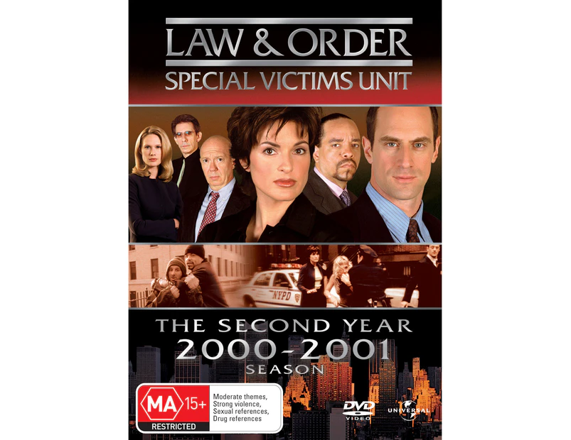 Law and Order Special Victims Unit Season 2 DVD Region 4