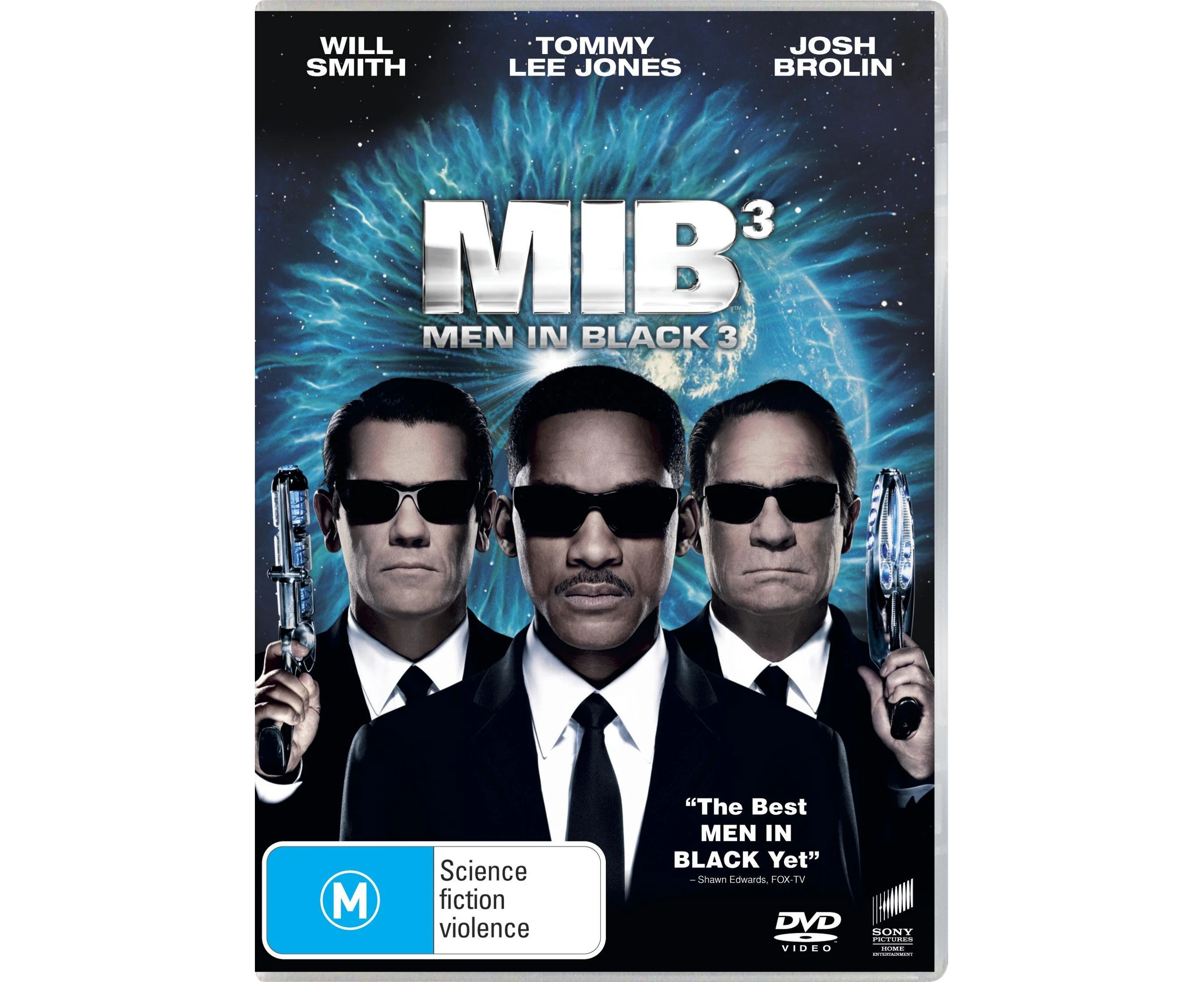 Men in Black 3 - Rare DVD Aus Stock New Region 2,4,5