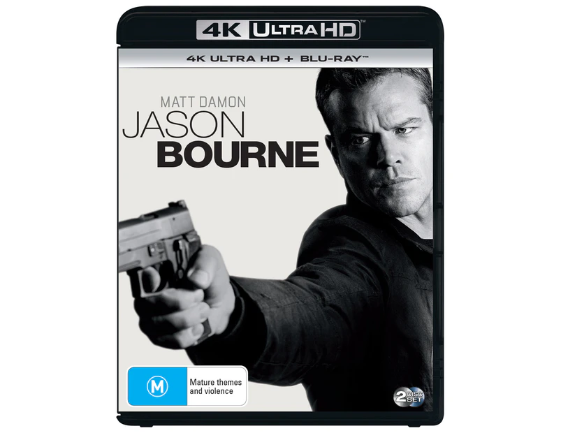 Jason Bourne 4K Ultra HD Blu-ray UHD Region B