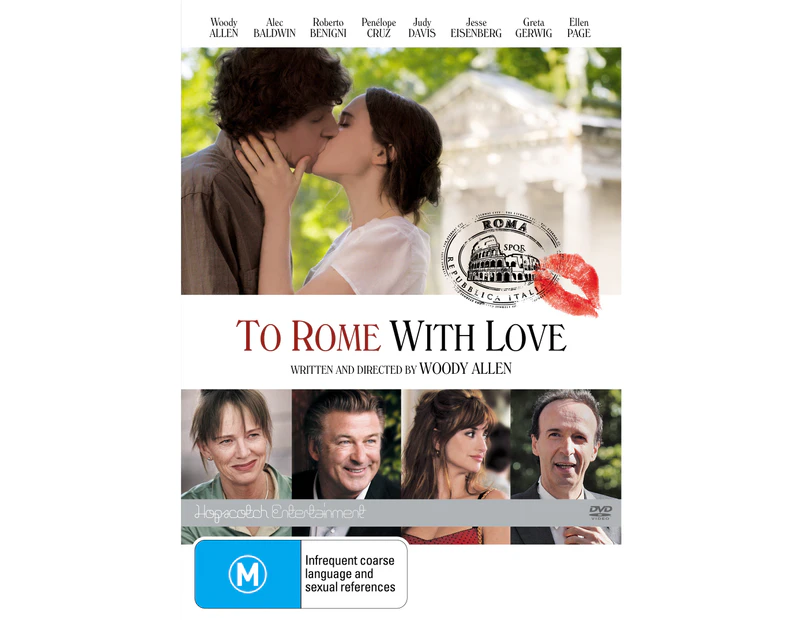 To Rome With Love DVD Region 4