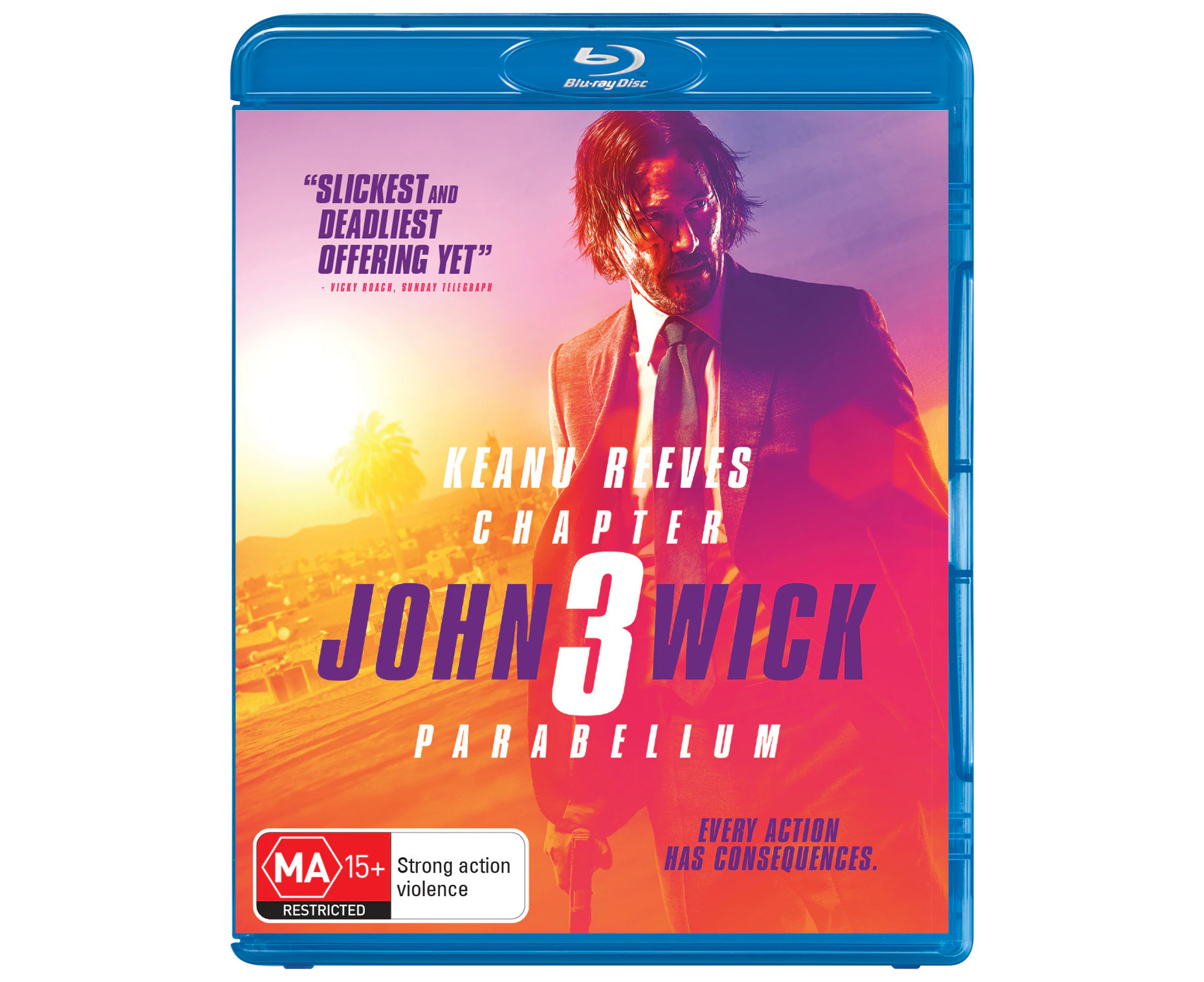 John Wick Chapter 3 Parabellum Blu-ray Region B