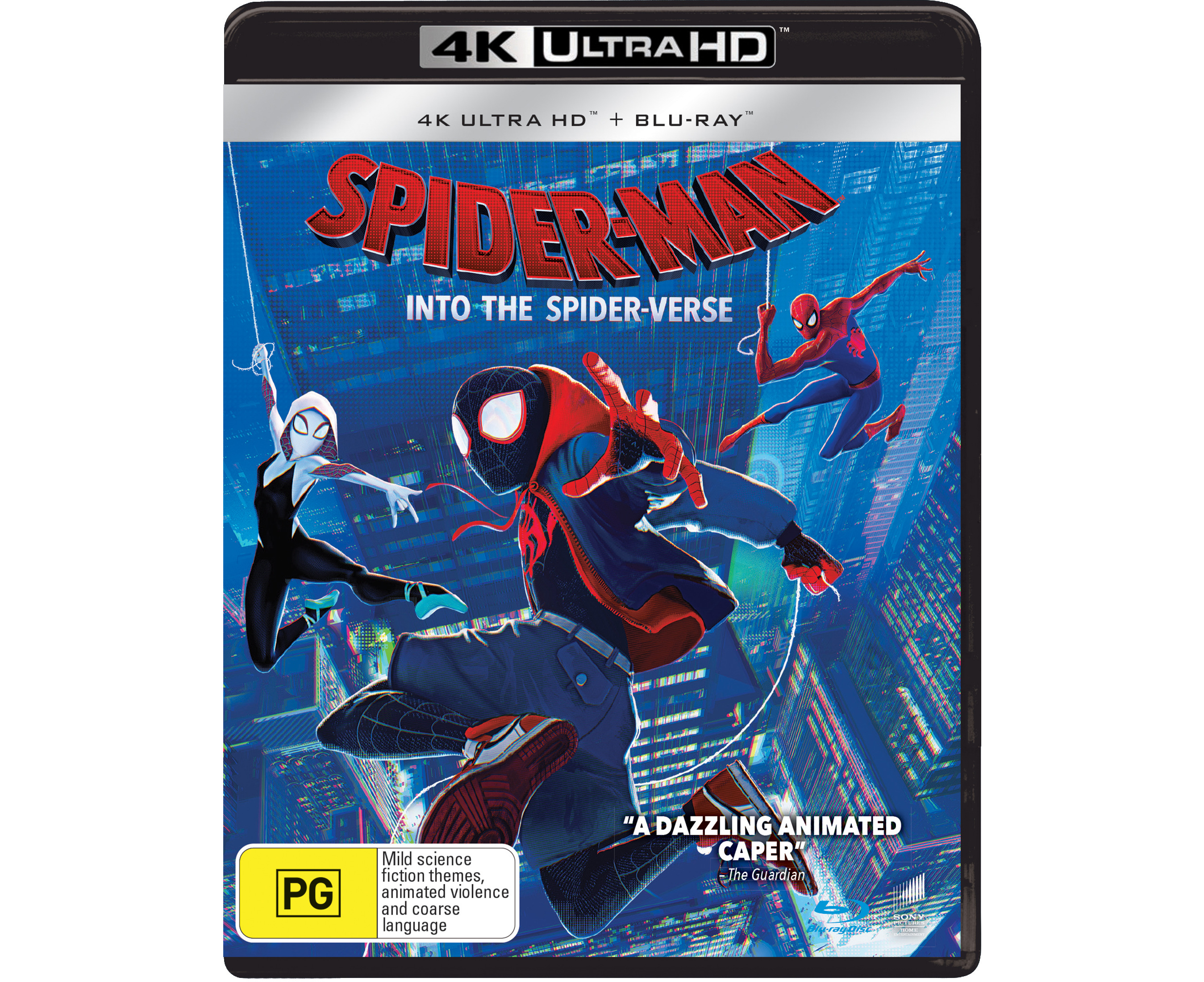 Spider Man Into the Spider verse 4K Ultra HD Blu-ray UHD Region B |  