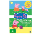 Peppa Pig Piggy Back Pack 2 DVD Region 4