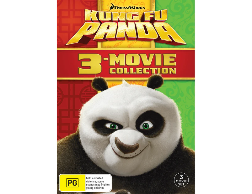 Kung Fu Panda 3 Movie Collection Box Set DVD Region 4