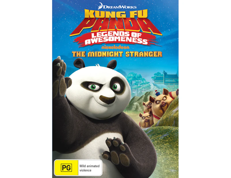 Kung Fu Panda Legends of Awesomeness The Midnight Stranger DVD Region 4