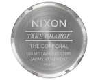 Nixon Men's 49mm Corporal Stainless Steel Watch - Grey/Black-Multi
