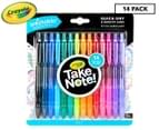 Crayola Take Note! Washable Gel Pens 14-Pack 1