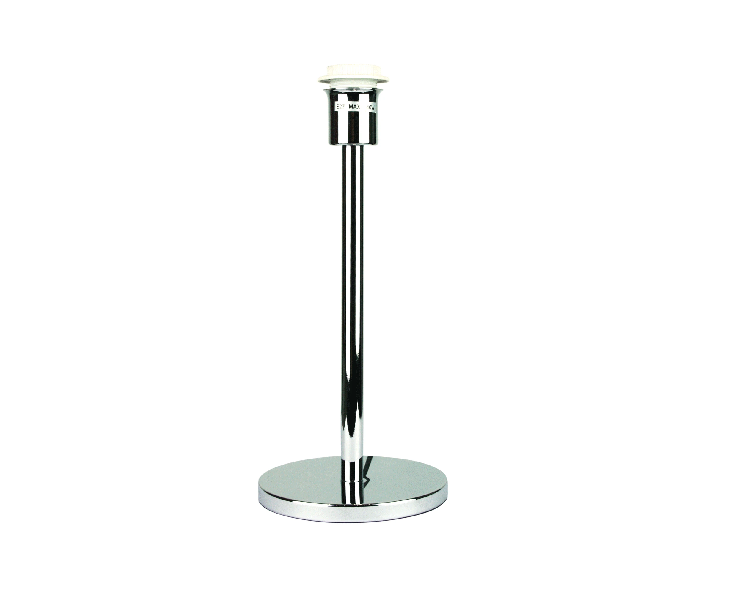 Spoke 35 Table Lamp Base Chrome