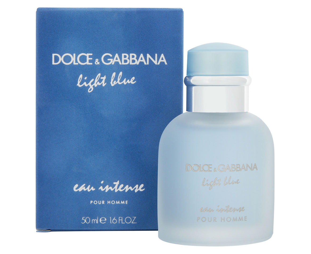 mens dolce gabbana light blue intense