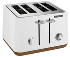 Morphy Richards Aspect Cork White 4 Slice Toaster - 240016