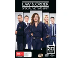 Law and Order Special Victims Unit Season 20 Box Set DVD Region 4