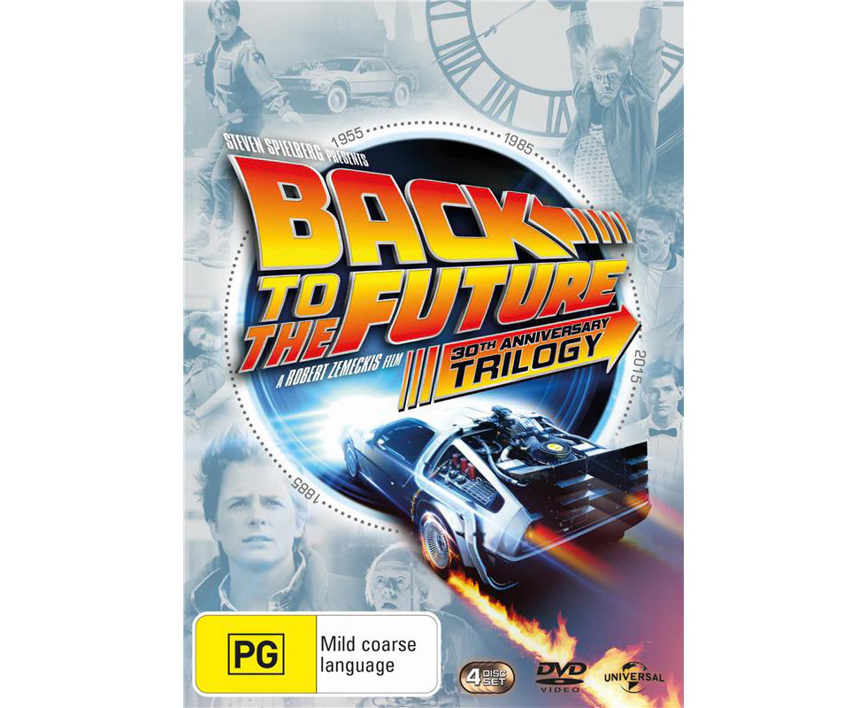 Back to the Future Trilogy Box Set DVD Region 4