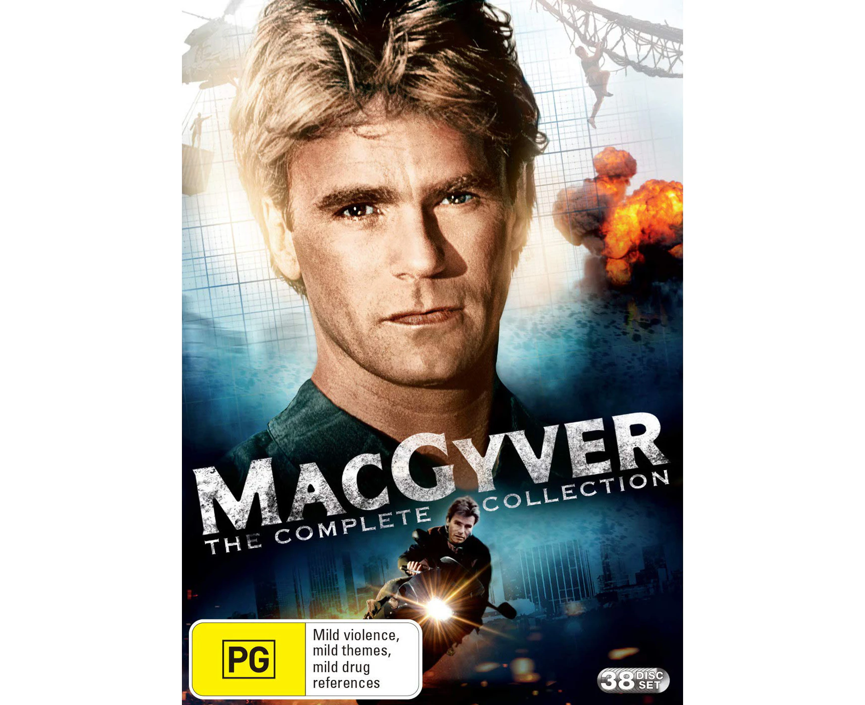 MacGyver The Complete Series Box Set DVD Region 4