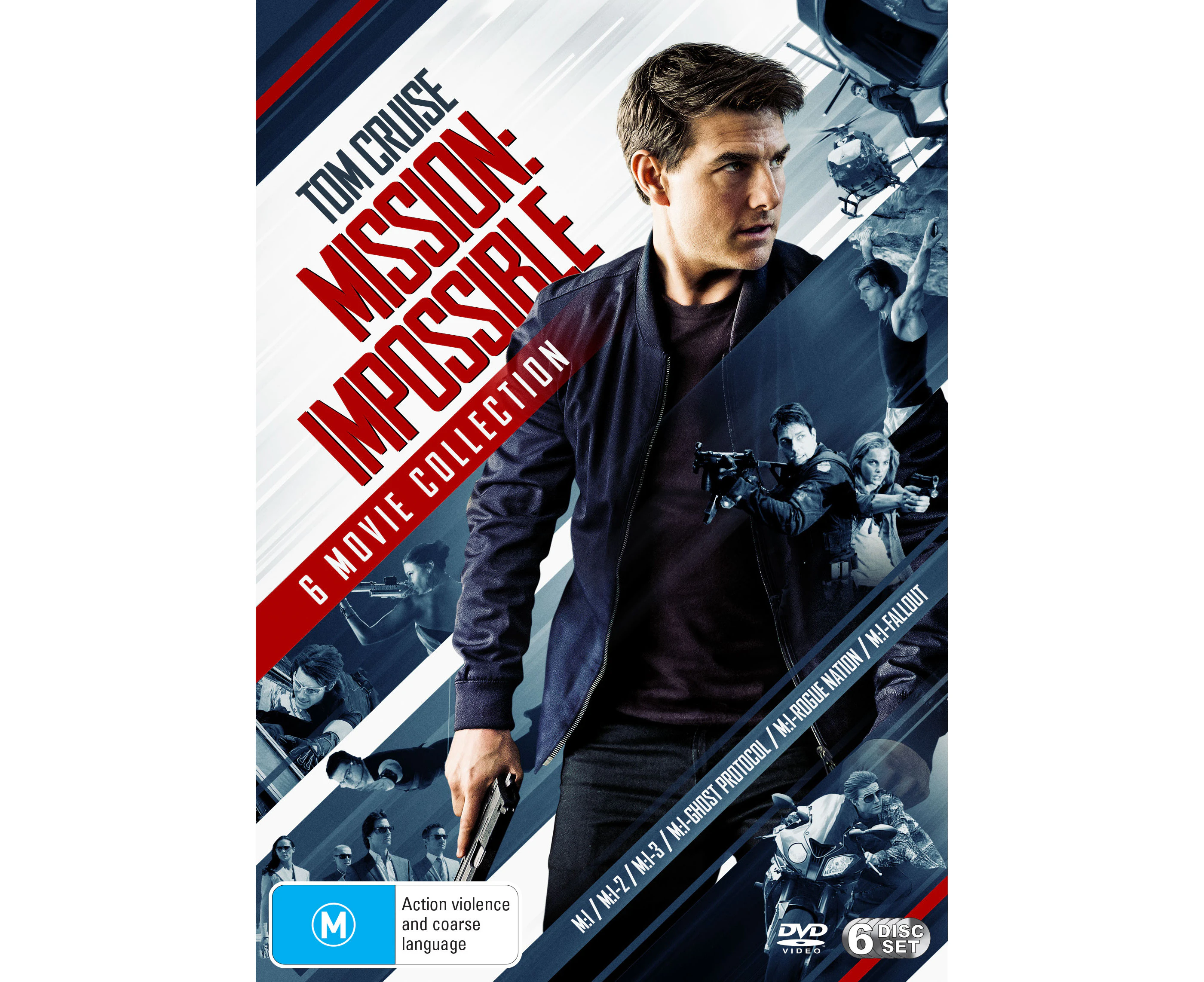 Mission Impossible The 6 Movie Collection Box Set DVD Region 4