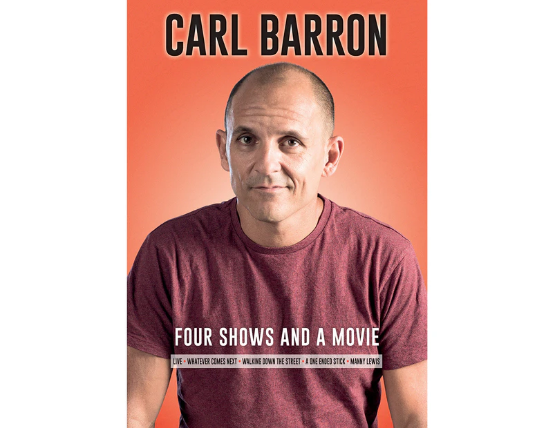 Carl Barron Four Shows and a Movie DVD Region 4