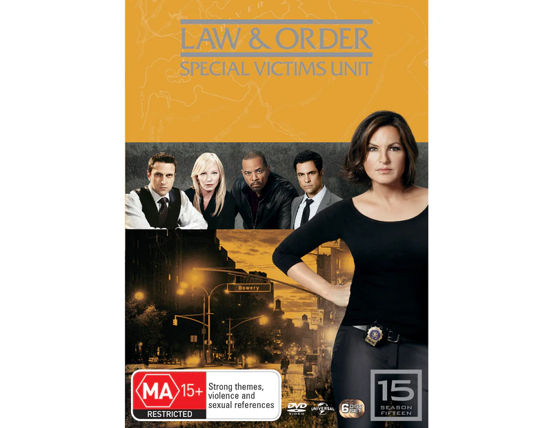 Law and Order Special Victims Unit Season 15 DVD Region 4
