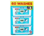 Fairy Non Bio Laundry Detergent Pods 60 Washes 3pk