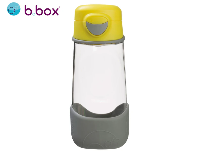 b.box 450mL Sport Spout Kids' Drink Bottle - Lemon Sherbet