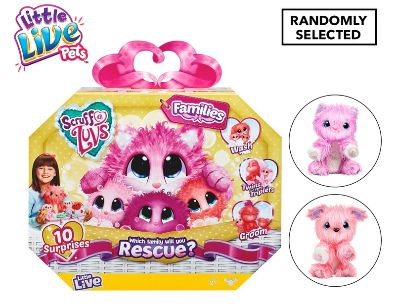 Little Live Scruff-a-Luvs Series 3 Families Toy - Randomly Selected