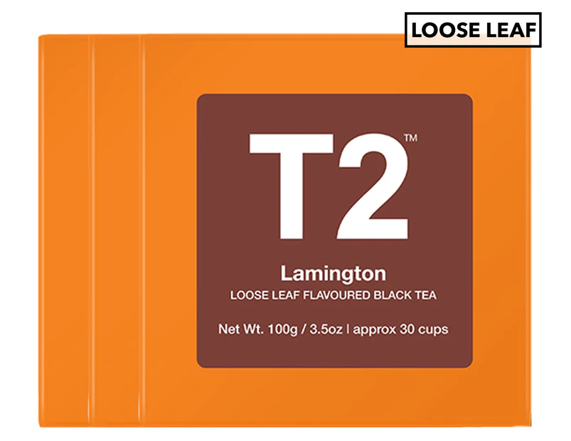 3 x T2 Loose Leaf Gift Cube Lamington 100g