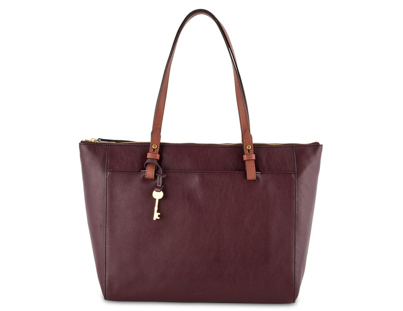 Fossil Rachel Tote Bag - Fig