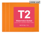 3 x T2 Loose Leaf Gift Cube Watermelon Sorbet 50g