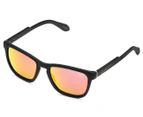 Quay Australia Women's Hardwire Polarised Sunglasses - Black/Orange/Red
