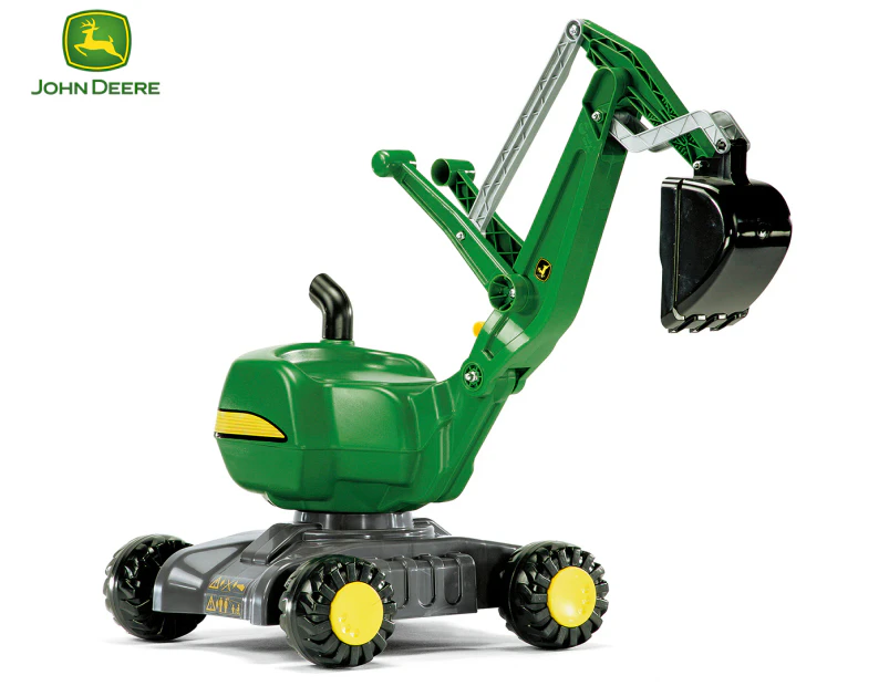 John Deere Kids' Rolly Digger Ride-On Toy