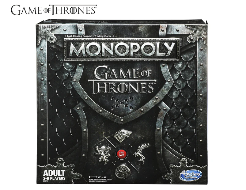 Monopoly Game Of Thrones Edition