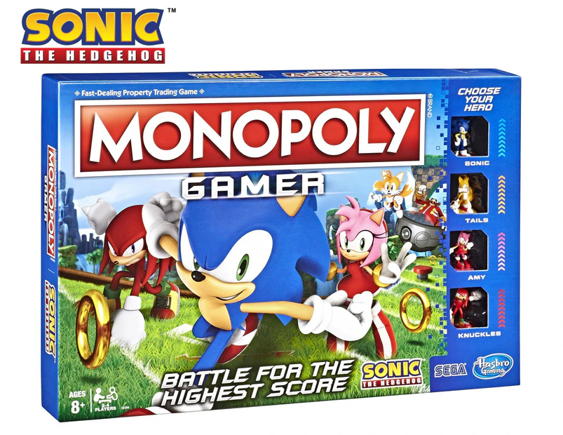Monopoly Gamer: Sonic The Hedgehog Board Game