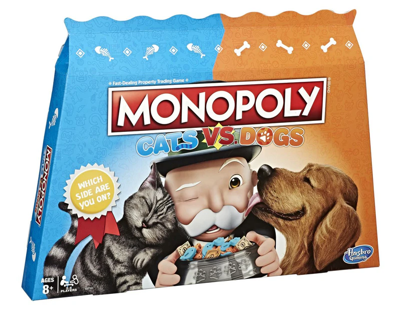 Monopoly Cats Vs Dogs Board Game