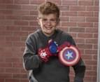 NERF Power Moves: Marvel Avengers Captain America Shield Sling Toy 3
